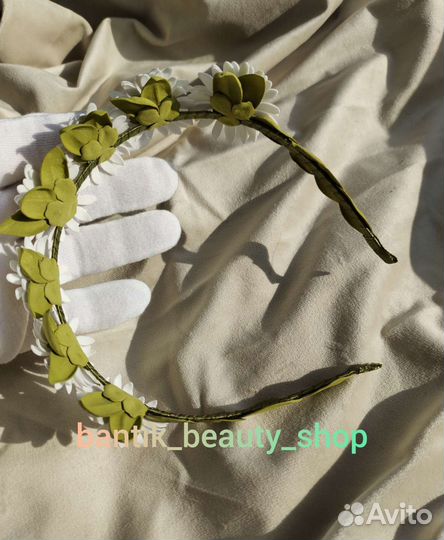 Ободок ручной работы