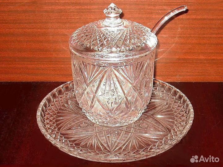 Советское стекло, хрусталь СССР- Декор, Посуда № 2