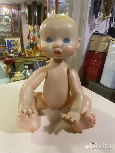 Кукла Пупс Антошка Ленигрушка Лев Сморгон СССР