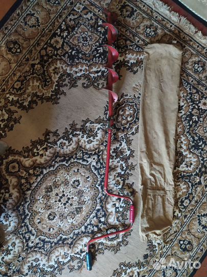 Бур для зимней рыбалки ручной