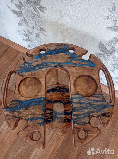 Столик для кальяна светящийся