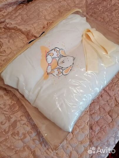 Одеяло уголок на выписку