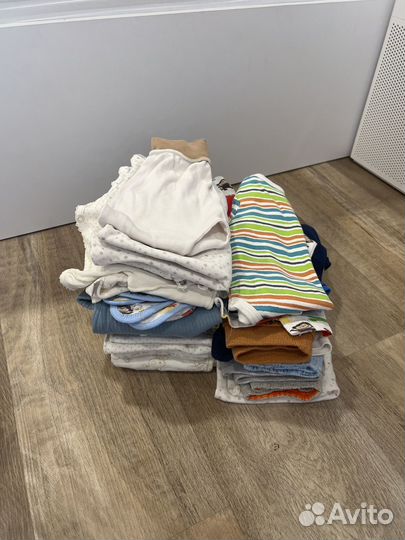 Вещи пакетом на мальчика 62-68