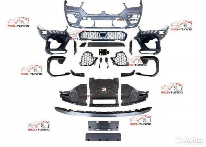 Обвес на BMW X6 G06 стиль X6M F96