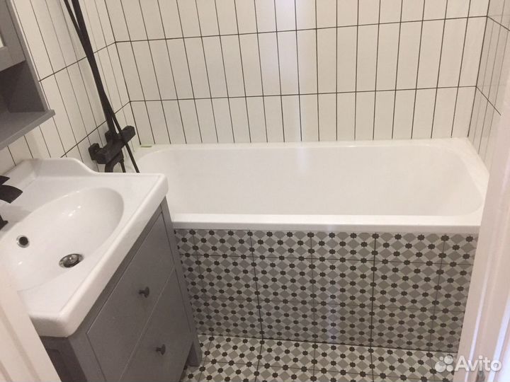 Ремонт ванн под ключ, частичный ремонт