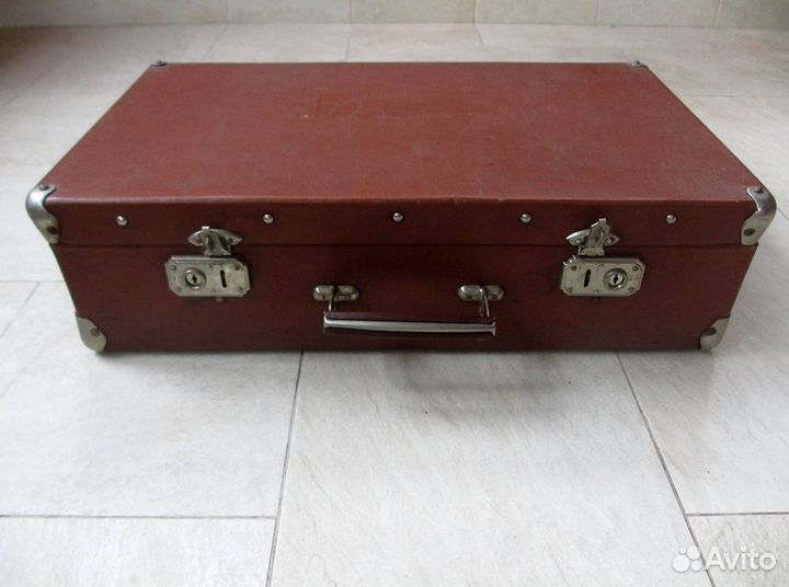 Чемодан СССР Старинный Старый Винтаж