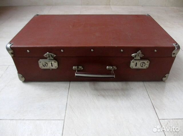 Чемодан СССР Старинный Старый Винтаж