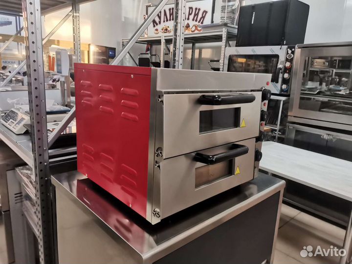 Печь для пиццы новая 2 яруса на 40 см