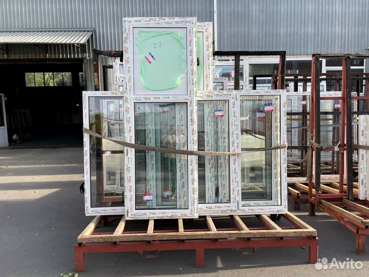 Окна и двери пластиковые новые без монтажа