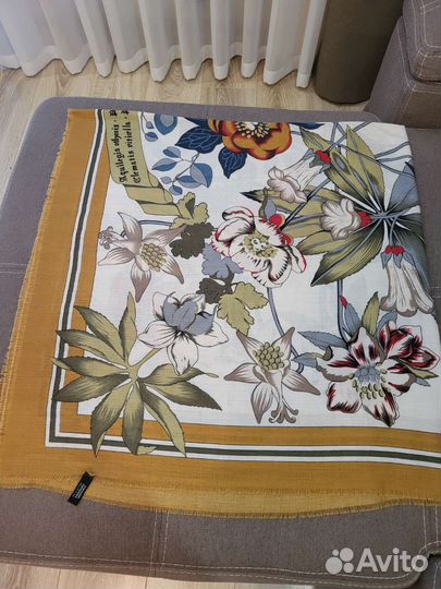 Платок с шерстью Снежная королева