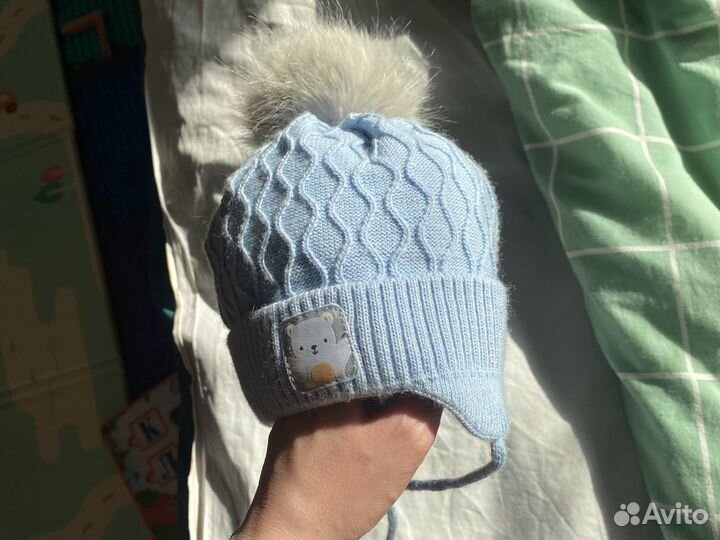 Шапка детская зимняя