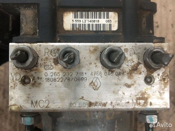 Nissan almera g15 блок абс