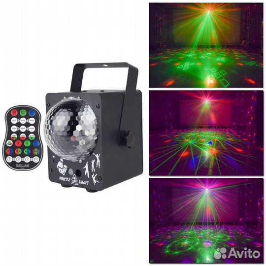 Светомузыка Светодиодная лазер super disco-shar