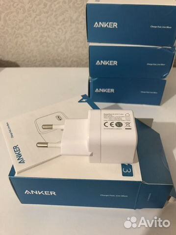Блок зарядки USB-C Anker с быстрой зарядкой