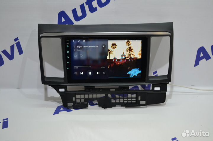 Android магнитола Mitsubishi Lancer 10, есть Teyes