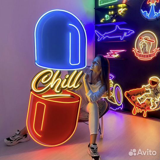 Неоновая вывеска 