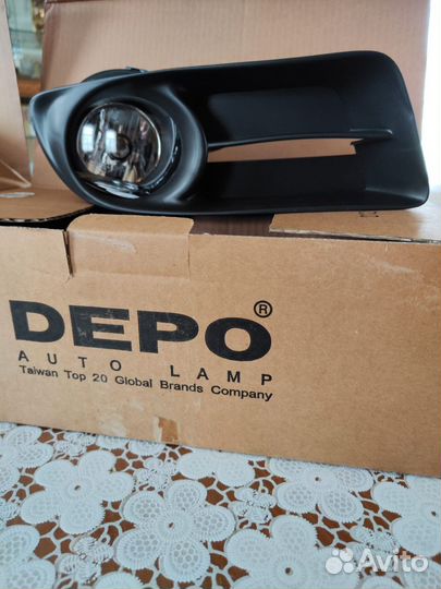 Противотуманные фары Toyota Corolla 120 седан