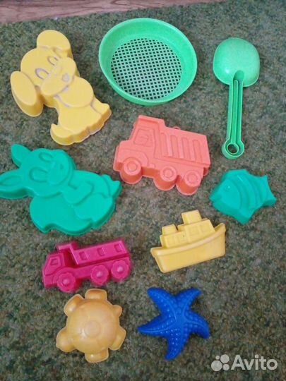 Песочный набор.Попит.Динозавры.Животные.Пасудка
