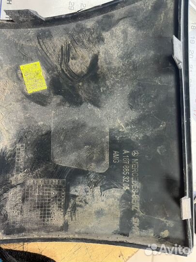 Накладка бампера задняя левая Mercedes Gle 167