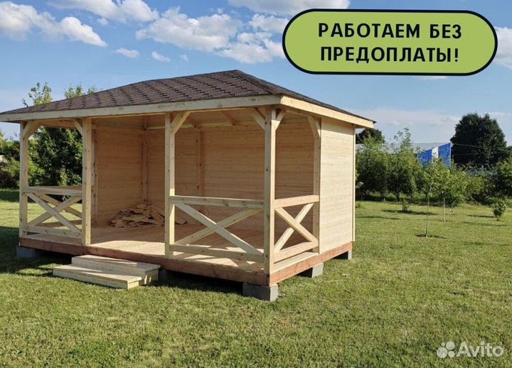 Беседка под ключ