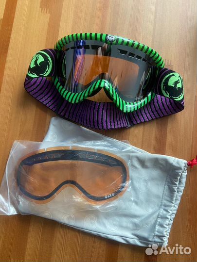 Горнолыжные очки Dragon DX с двумя линзами