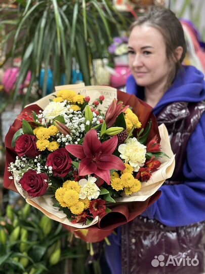 Букеты композиции ко дню влюбленных доставка