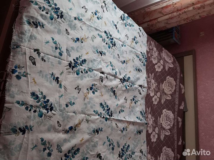 Ткань рогожка отрез