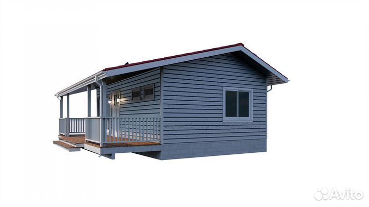 Каркасный дом 40 м