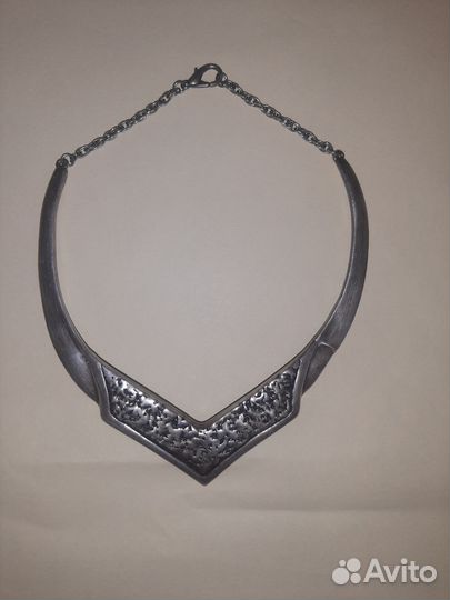 Старинная колье, серебро 925