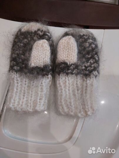 Варежки зимние детские