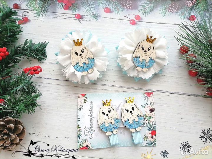 Новогодние бантики