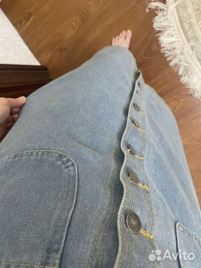 Джинсовый сарафан