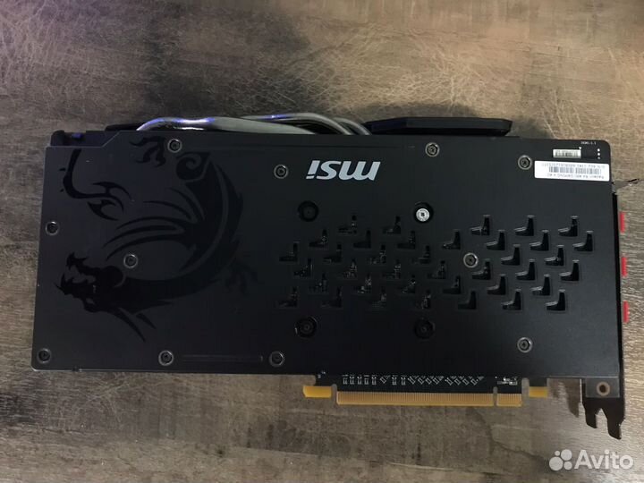 Видеокарта msi rx 480 gaming x 4gb
