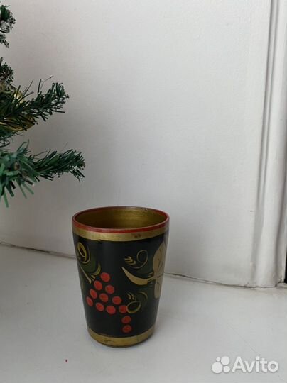 Деревянные ложки хохлома СССР