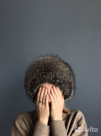 Шапка из чернобурки