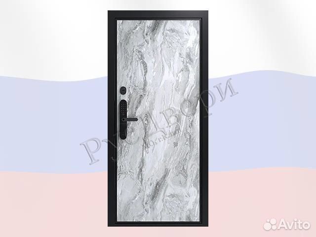 Металлическая входная дверь с биометрией