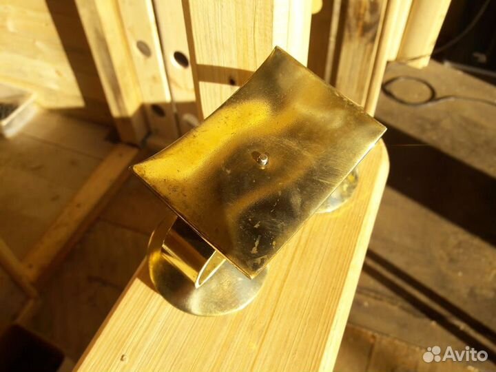 Подсвечник латунный