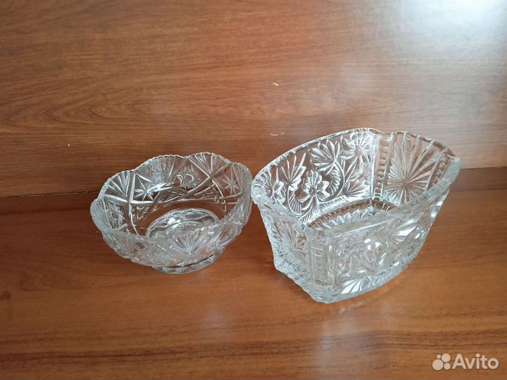 Хрусталь фужеры, рюмки, вазы, бокалы для пива