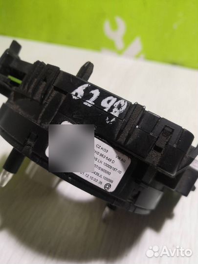 Механизм подрулевой SRS Фольксваген Гольф 6