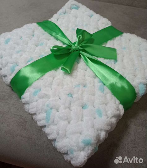 Плед детский плюшевый