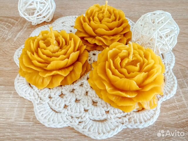 Свечи из натурального пчелиного воска