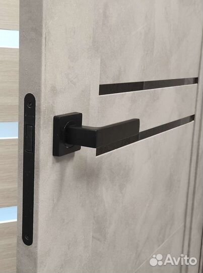 Дверь межкомнатная бетон 18