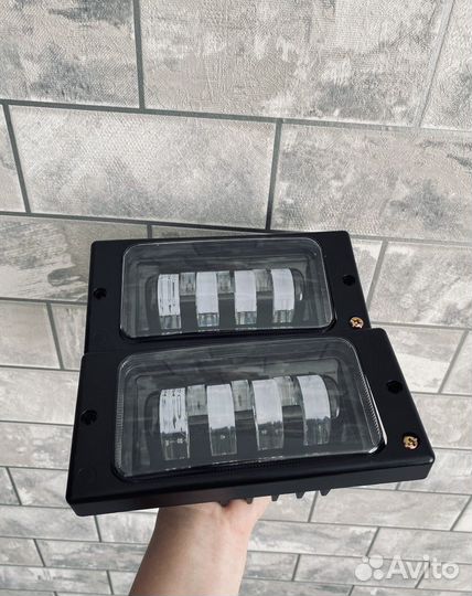 Туманки Led 2110-2115 двух-режимные 70W