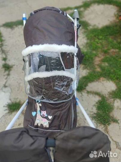 Детские санки коляска