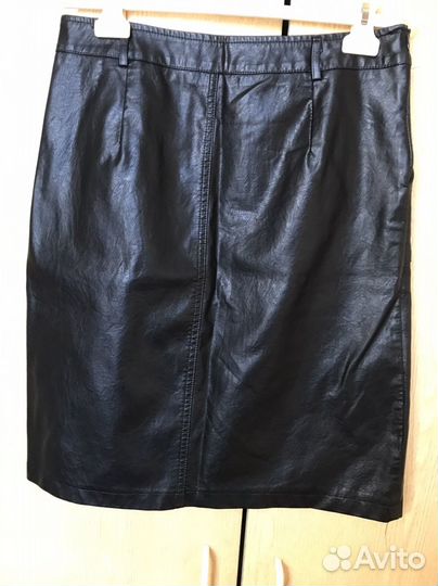 Кожаная юбка
