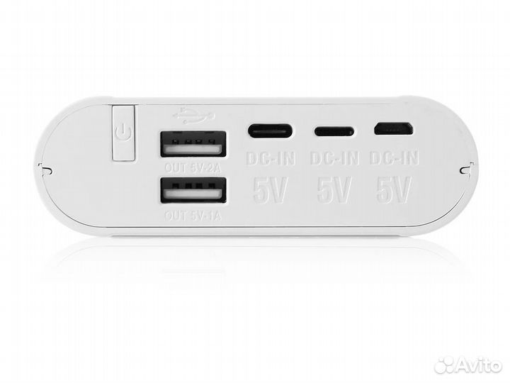 Новые PowerBank Tomo S4 Белые для ячеек 18650