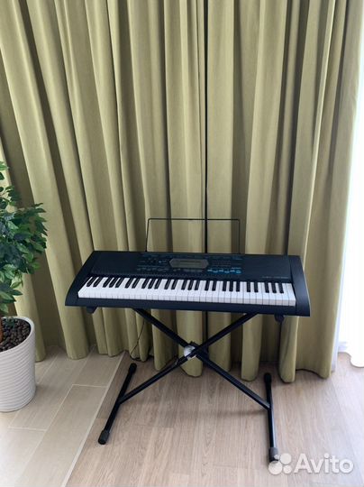Синтезатор casio + стойка