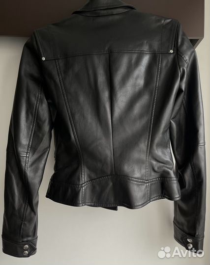Куртка кожаная женская XS размер
