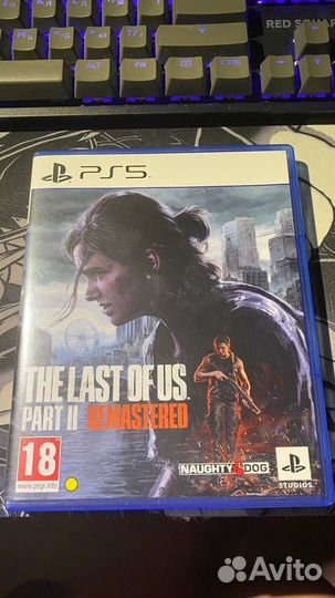 The last of us part 2 remastered ps5 диск