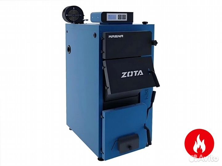 Твердотопливный котел zota «magna» 15